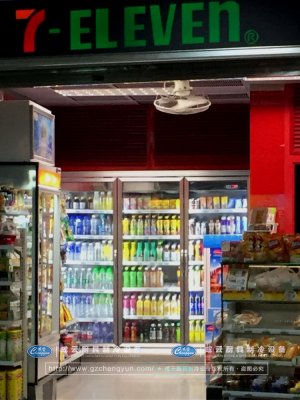 廣東省廣州市7-ELEVEN便利店展示